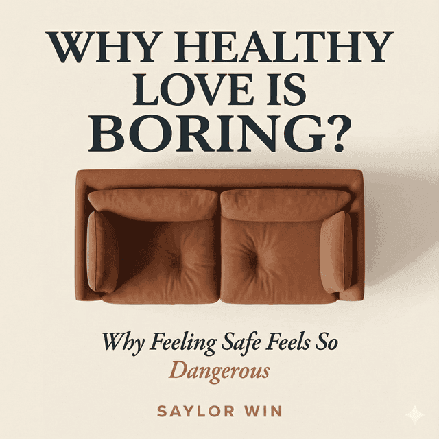 Why Healthy Love Is Boring